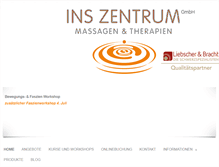 Tablet Screenshot of ins-zentrum.ch